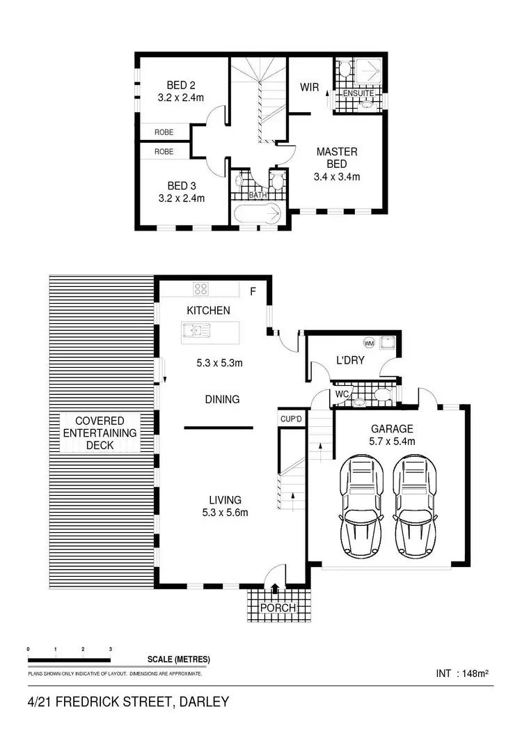 Floorplan of Homely unit listing, 4/21 Fredrick Street, Bacchus Marsh VIC 3340