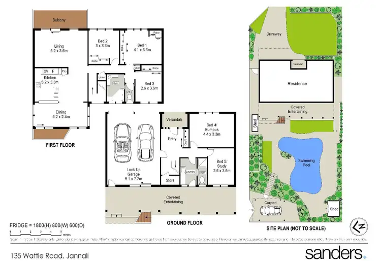 Floorplan of Homely house listing, 135 Wattle Road, Jannali NSW 2226