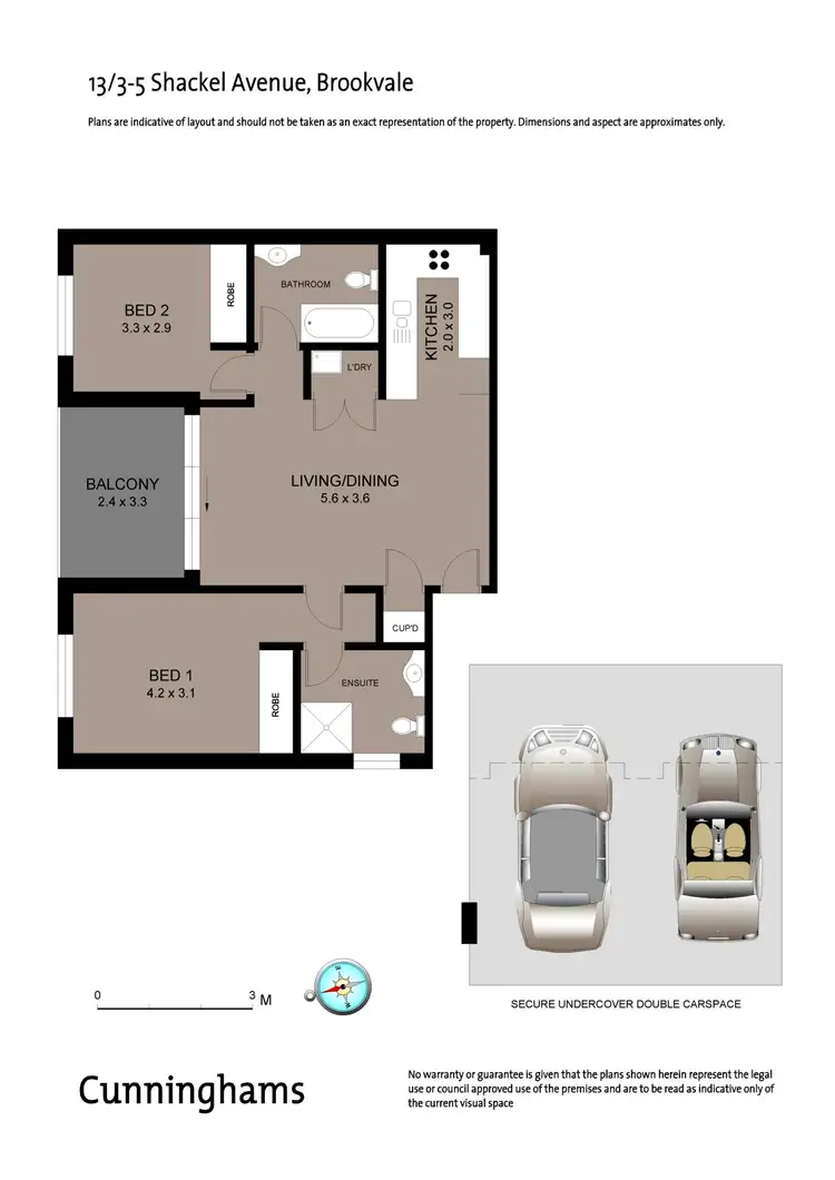 Floorplan of Homely apartment listing, 13/3-5 Shackel Avenue, Brookvale NSW 2100