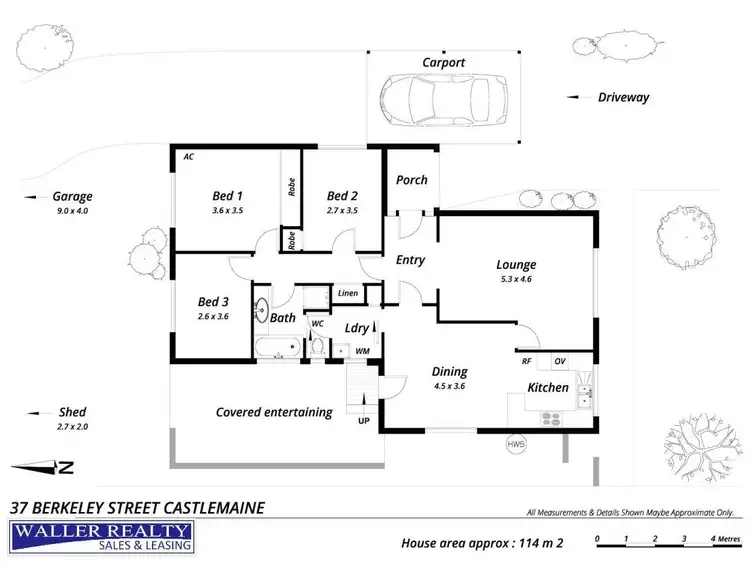Floorplan of Homely house listing, 37 Berkeley Street, Castlemaine VIC 3450