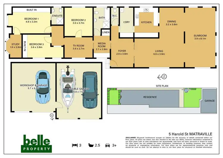 Floorplan of Homely house listing, 5 Harold Street, Matraville NSW 2036