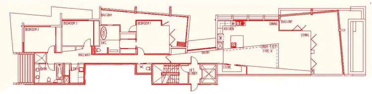 Floorplan of Homely apartment listing, 101/7 Murphys Road, Kingscliff NSW 2487