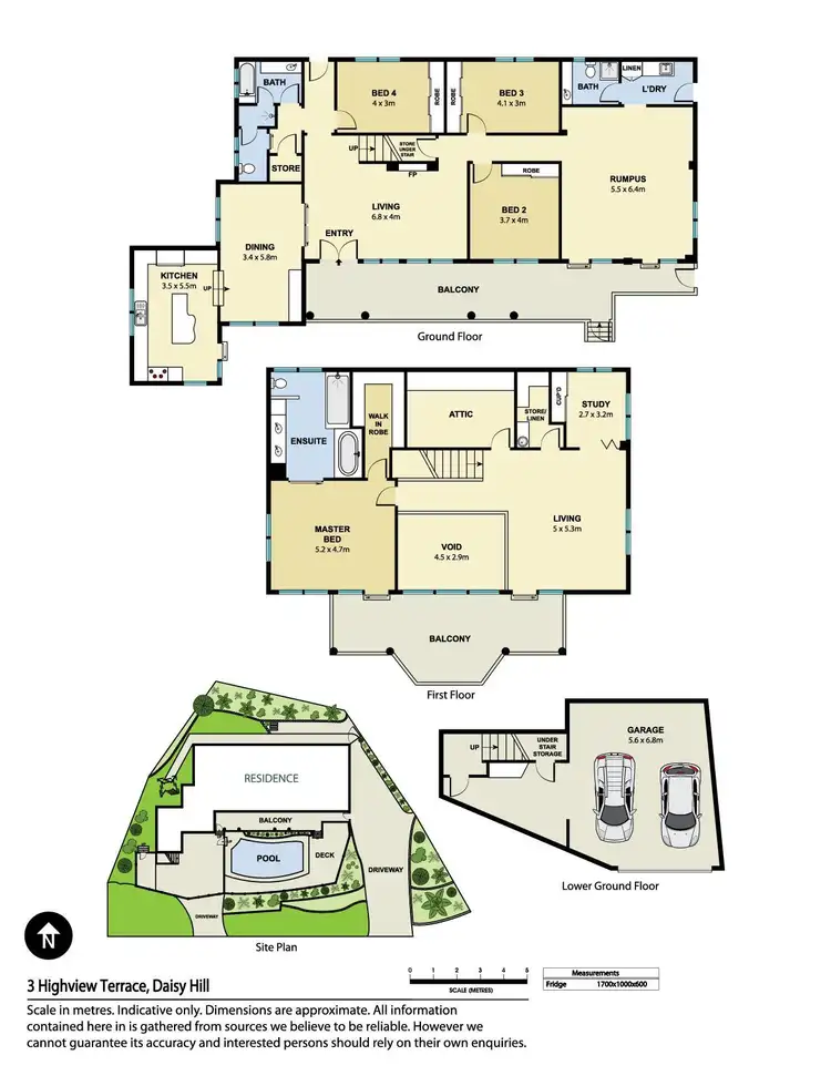 Floorplan of Homely house listing, 3 Highview Terrace, Daisy Hill QLD 4127