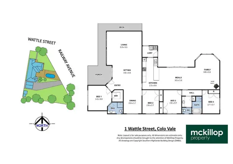 Floorplan of Homely house listing, 1 Wattle Street, Colo Vale NSW 2575