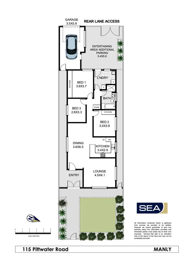 Floorplan of Homely house listing, 115 Pittwater Road, Manly NSW 2095