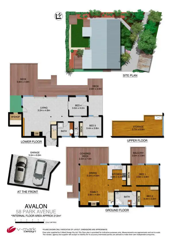 Floorplan of Homely house listing, 58 Park Avenue, Avalon NSW 2107