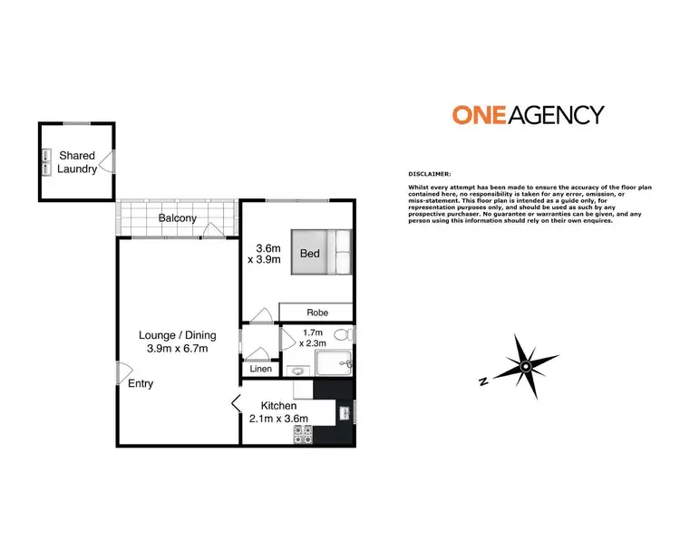 Floorplan of Homely unit listing, 12A/118 Chuter Avenue, Ramsgate Beach NSW 2217
