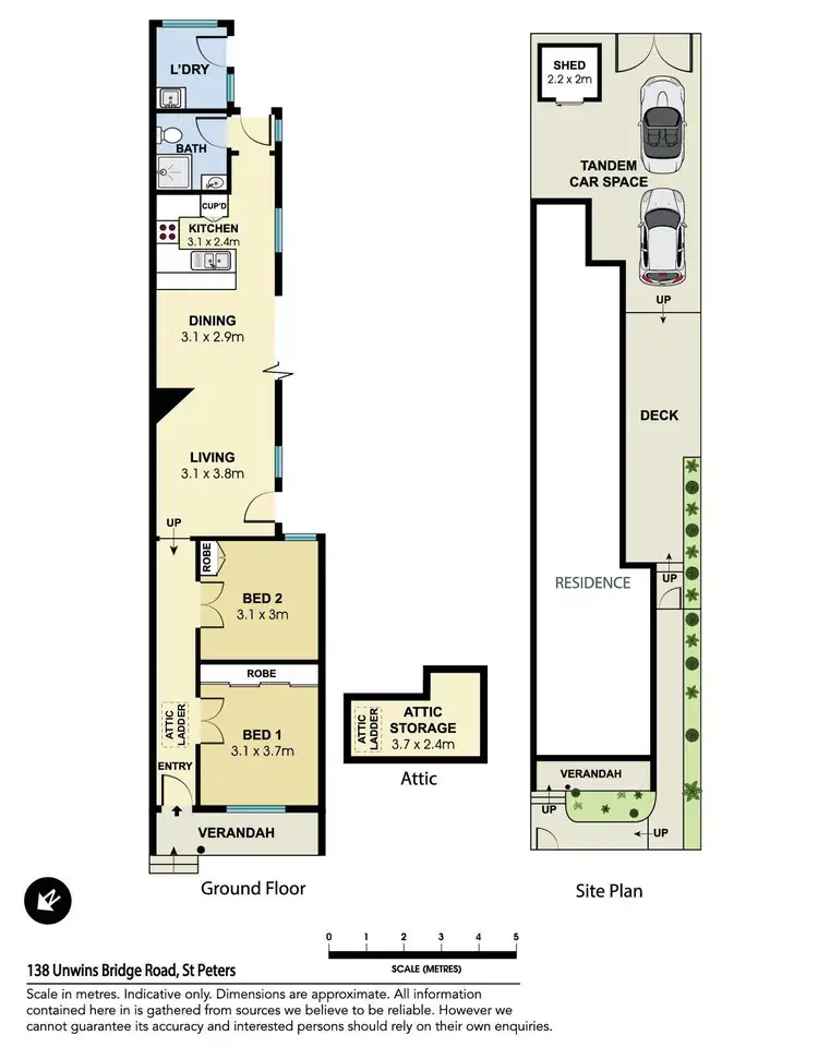 Floorplan of Homely house listing, 138 Unwins Bridge Road, St Peters NSW 2044