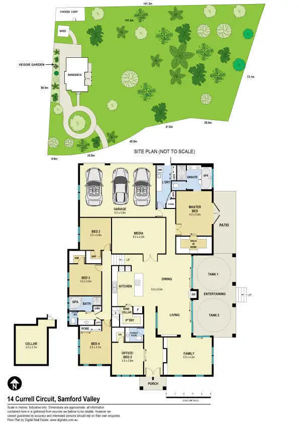 Floorplan of Homely house listing, 14 Currell Circuit, Samford Valley QLD 4520
