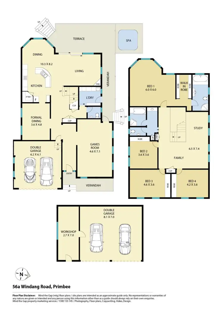 Floorplan of Homely house listing, 56a Windang Road, Primbee NSW 2502
