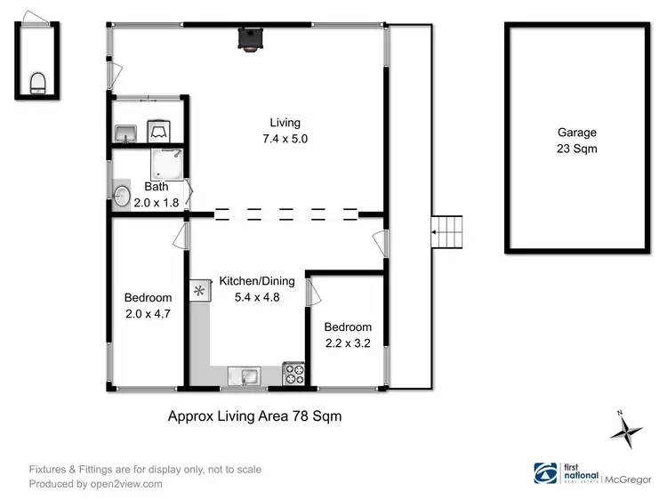 Floorplan of Homely house listing, 5 Ninth Avenue, Dodges Ferry TAS 7173