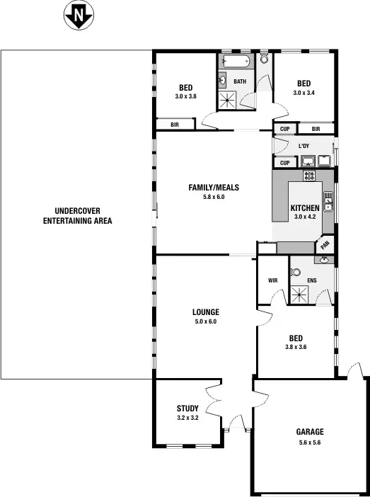 Floorplan of Homely house listing, 29 Callum Avenue, Somerville VIC 3912