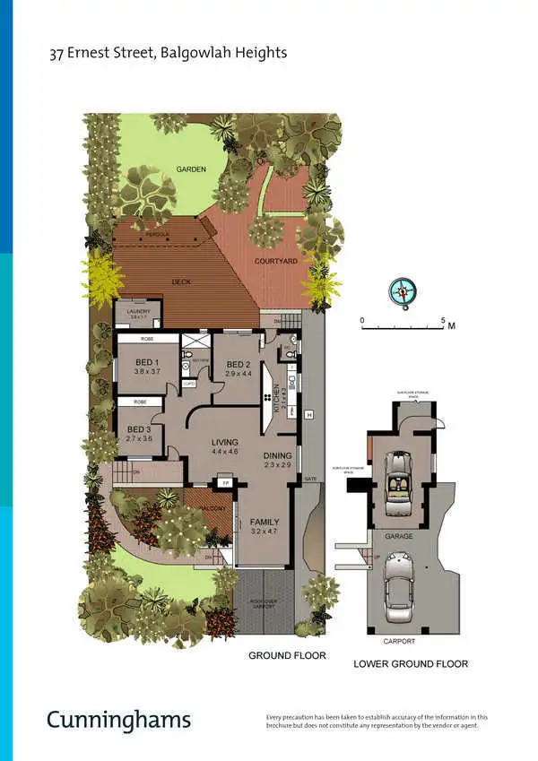Floorplan of Homely house listing, 37 Ernest Street, Balgowlah Heights NSW 2093