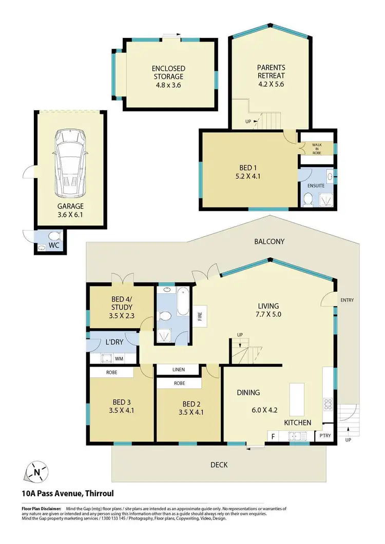 Floorplan of Homely house listing, 10A Pass Avenue, Thirroul NSW 2515