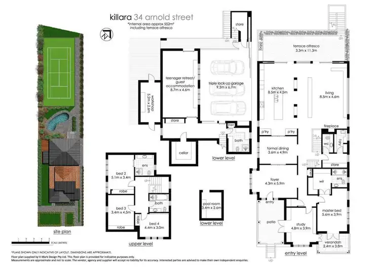 Floorplan of Homely house listing, 34 Arnold Street, Killara NSW 2071
