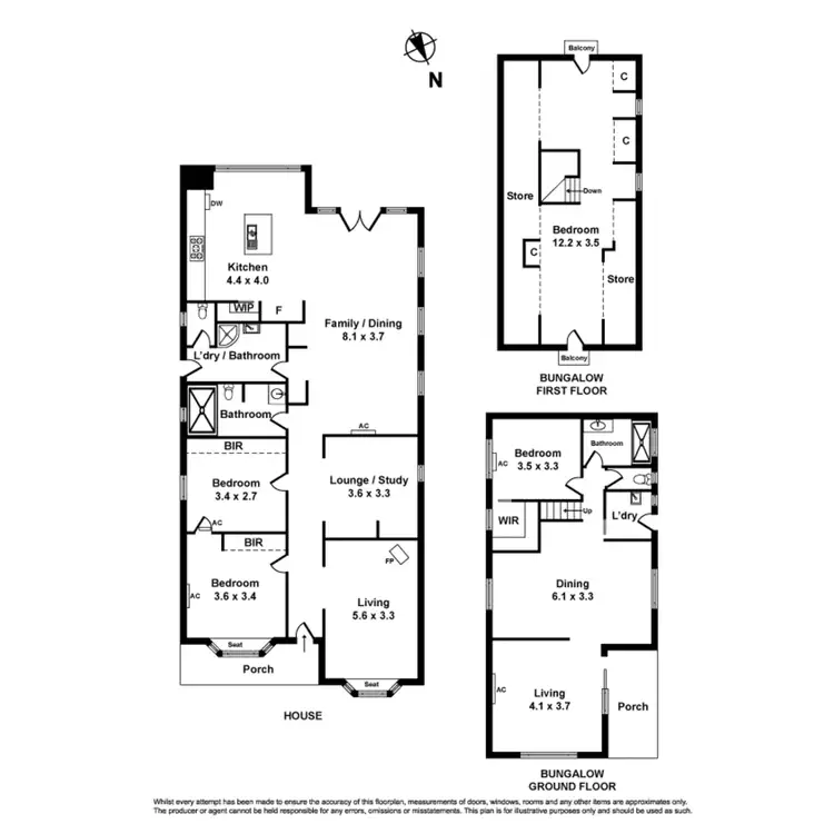 Floorplan of Homely house listing, 127 Stanhope Street, West Footscray VIC 3012