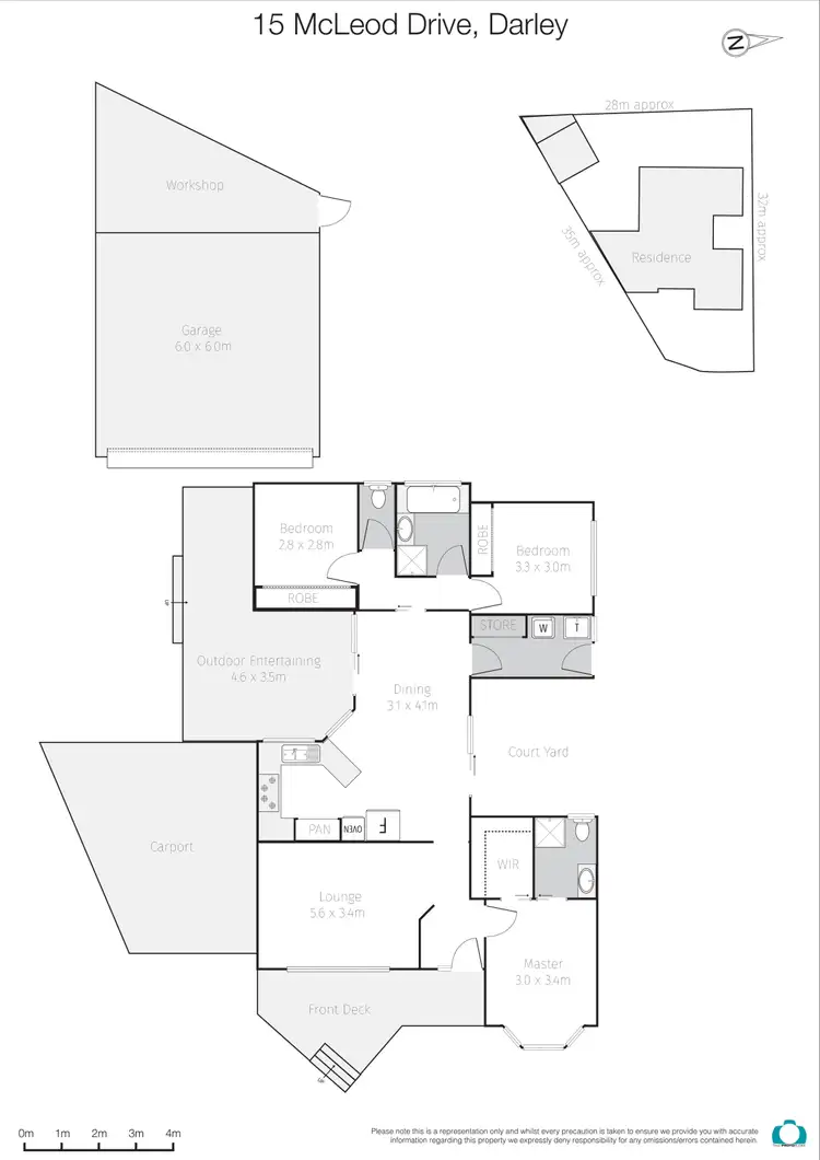 Floorplan of Homely house listing, 15 McLeod Drive, Bacchus Marsh VIC 3340