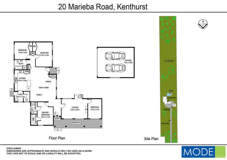 Floorplan of Homely house listing, 20 Marieba Road, Kenthurst NSW 2156