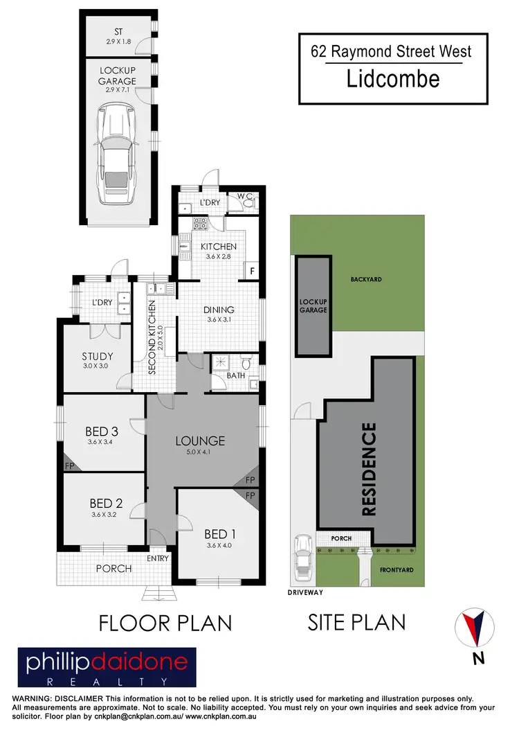 Floorplan of Homely house listing, 62 Raymond Street, Lidcombe NSW 2141