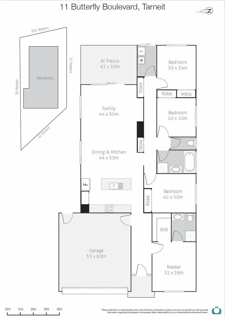 Floorplan of Homely house listing, 11 Butterfly Boulevard, Tarneit VIC 3029
