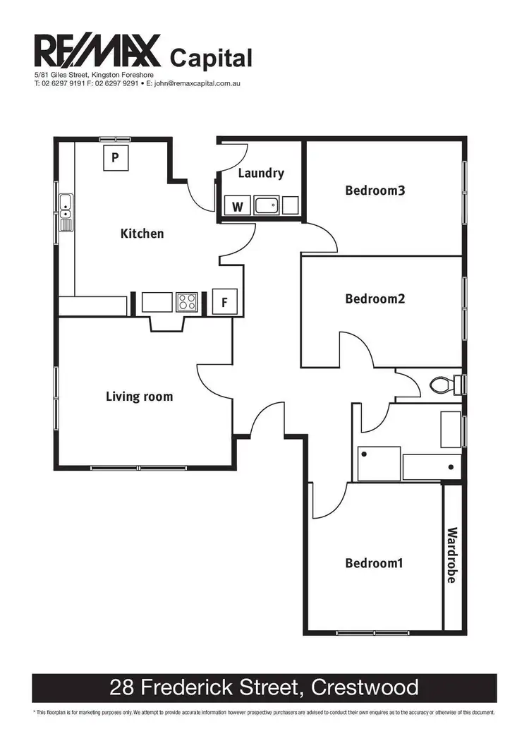 Floorplan of Homely house listing, 28 Frederick Street, Crestwood NSW 2620