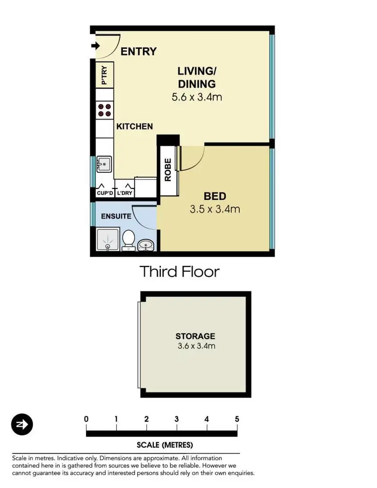 Floorplan of Homely apartment listing, 7/15 Crescent Street, Fairlight NSW 2094