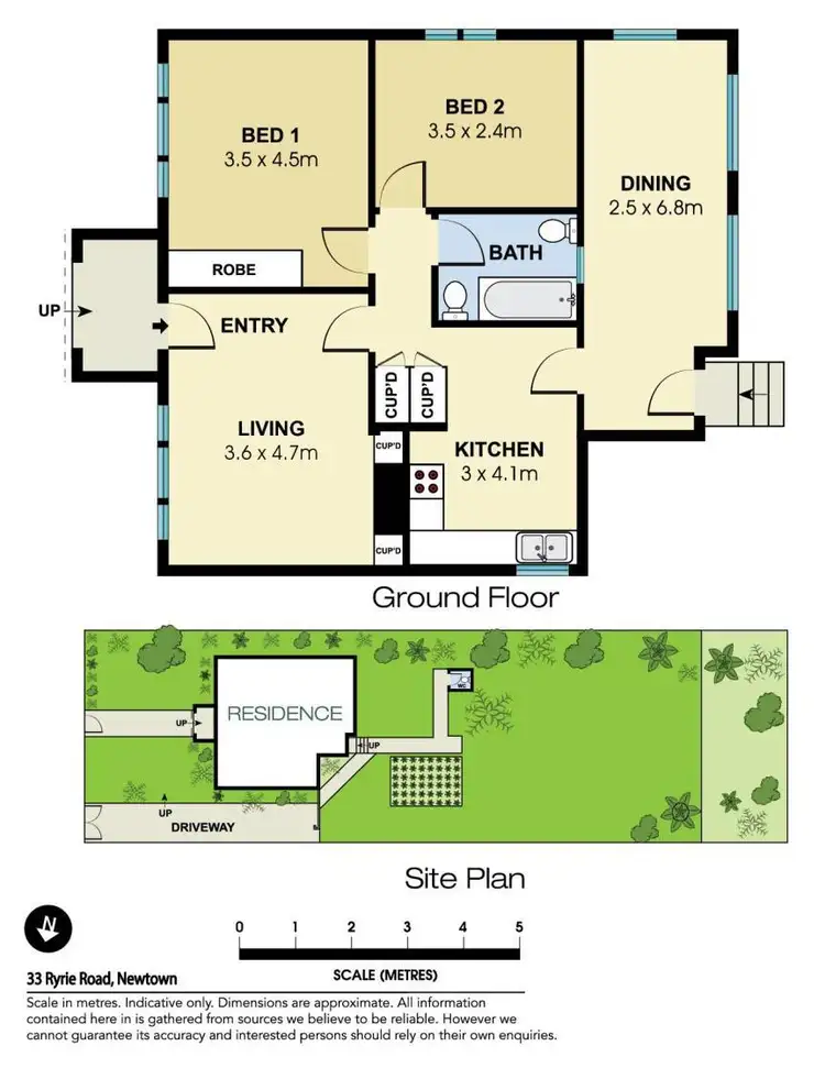 Floorplan of Homely house listing, 33 Ryrie Road, Earlwood NSW 2206