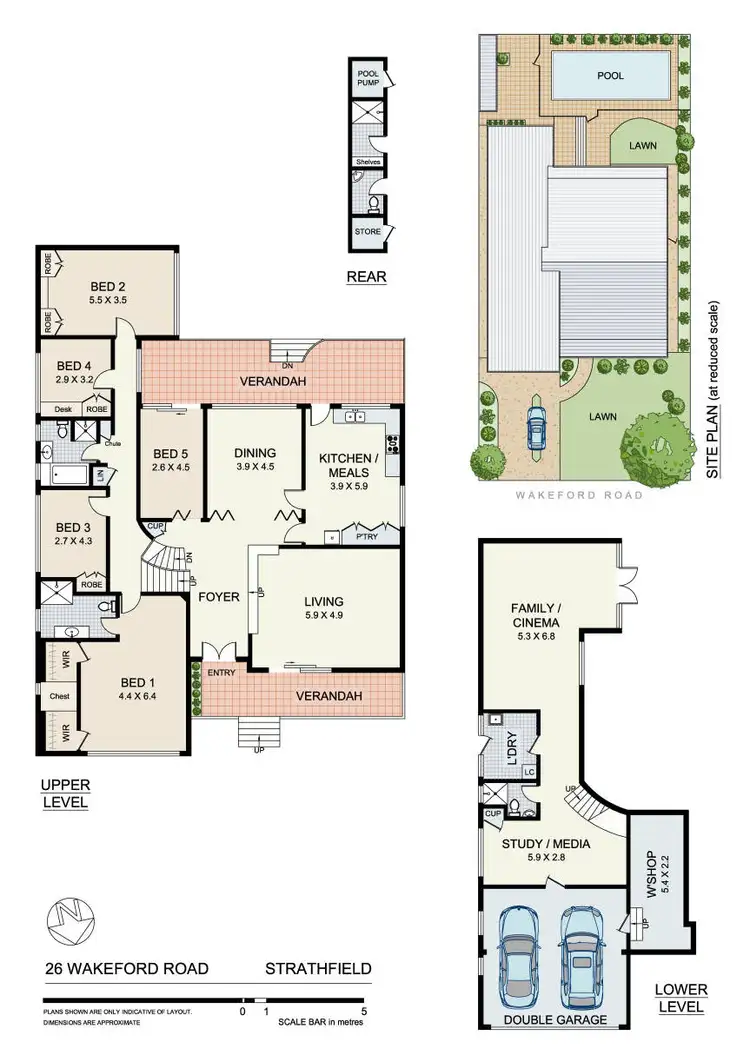 Floorplan of Homely house listing, 26 Wakeford Road, Strathfield NSW 2135