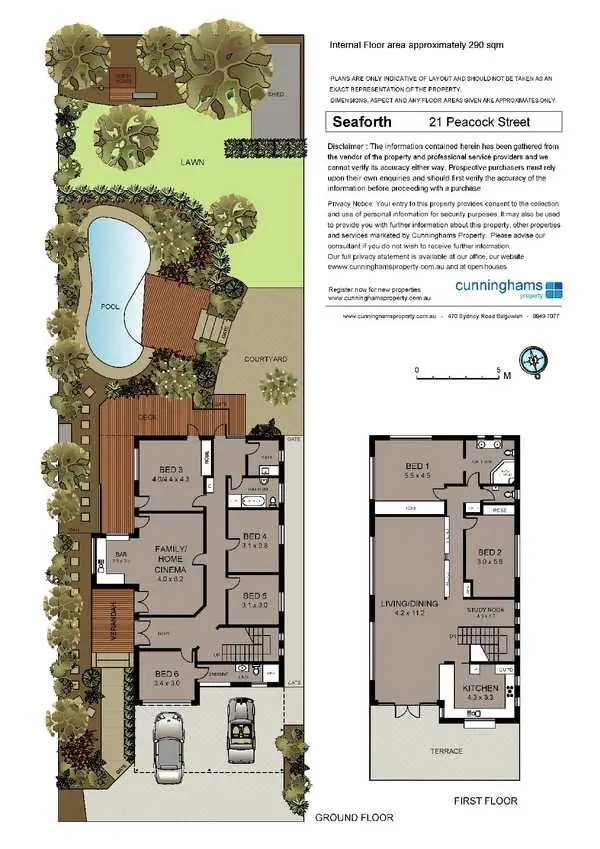 Floorplan of Homely house listing, 21 Peacock Street, Seaforth NSW 2092