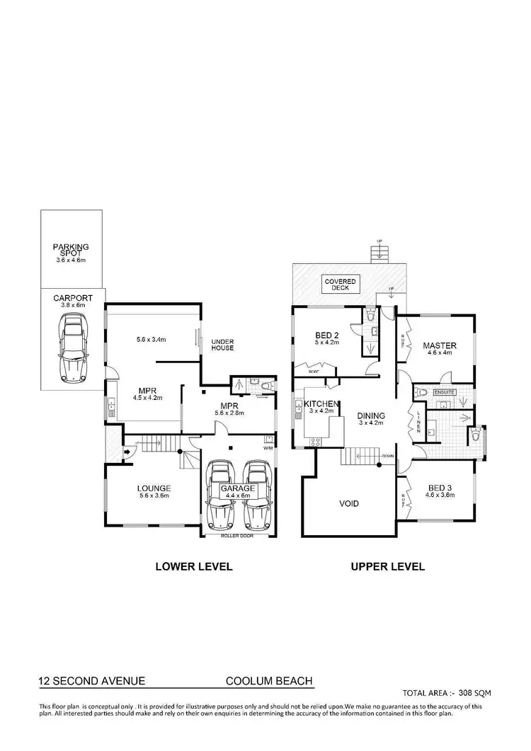 Floorplan of Homely house listing, 12 Second Avenue, Coolum Beach QLD 4573