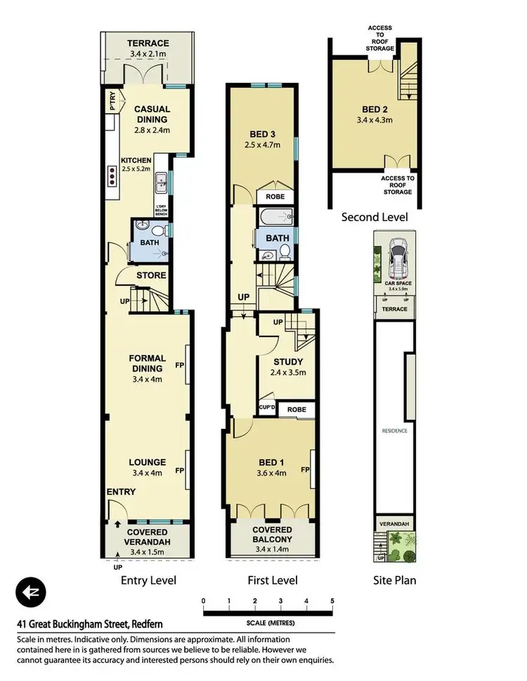 Floorplan of Homely house listing, 41 Great Buckingham Street, Redfern NSW 2016