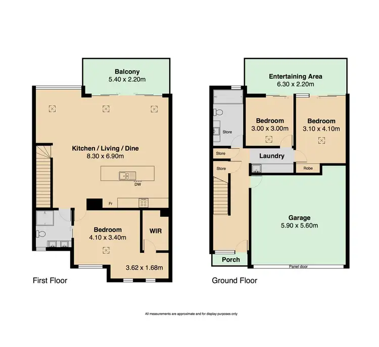 Floorplan of Homely unit listing, 2/294-302 Port Elliot Road, Hayborough SA 5211