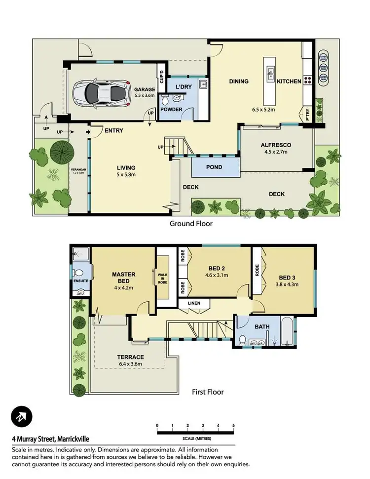 Floorplan of Homely house listing, 4 Murray Street, Marrickville NSW 2204