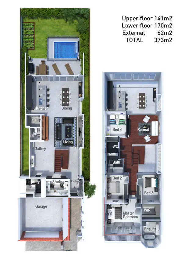 Floorplan of Homely house listing, 137 Arthur Terrace, Red Hill QLD 4059