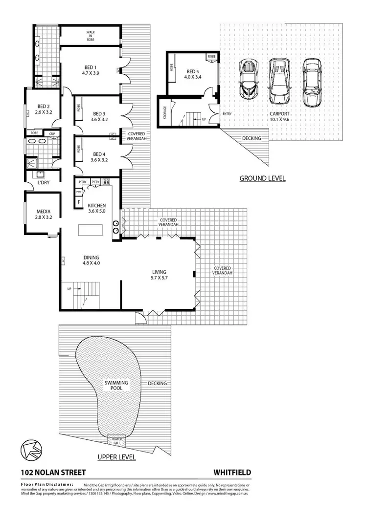 Floorplan of Homely house listing, 104 Nolan Street, Whitfield QLD 4870