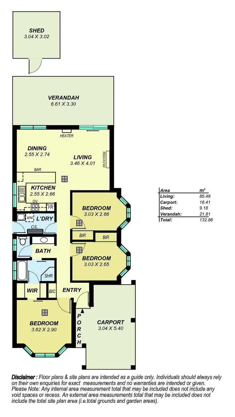 Floorplan of Homely house listing, 46A Barons Street, Tranmere SA 5073