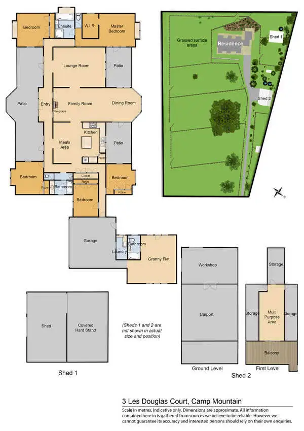 Floorplan of Homely rural property listing, 3 Les Douglas Court, Camp Mountain QLD 4520