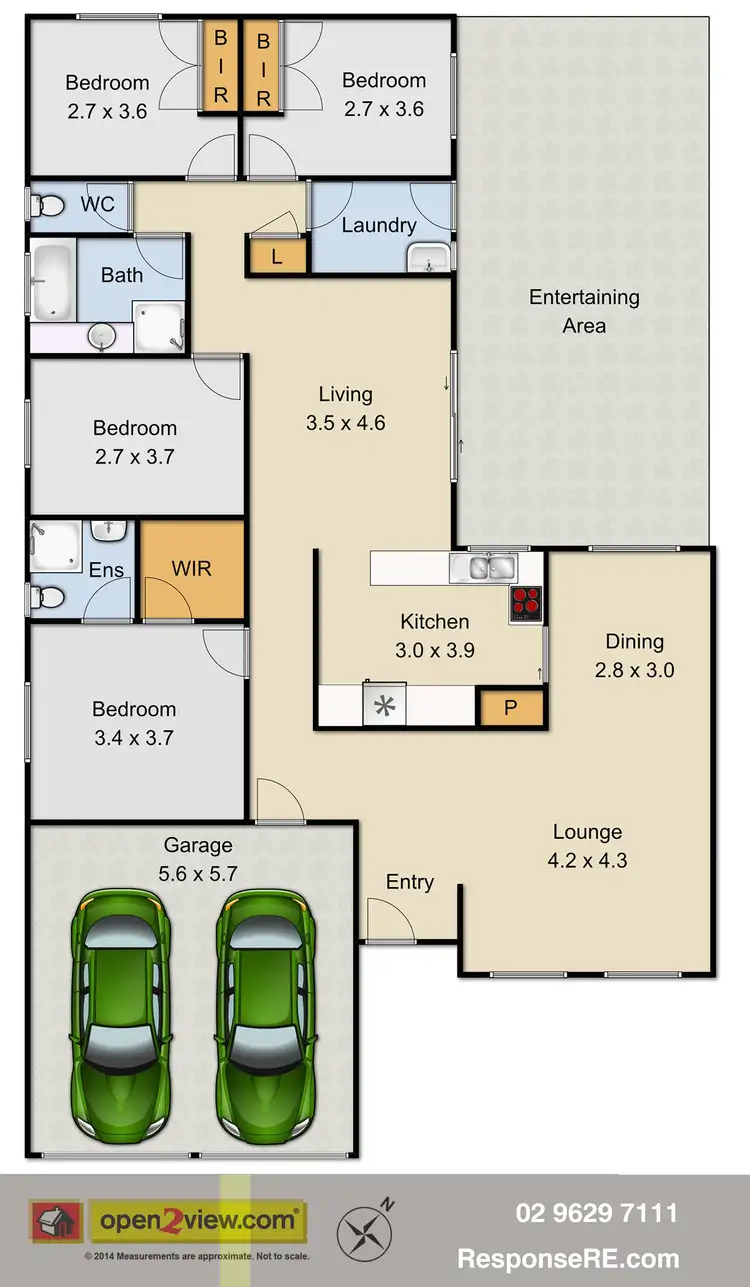Floorplan of Homely house listing, Address available on request