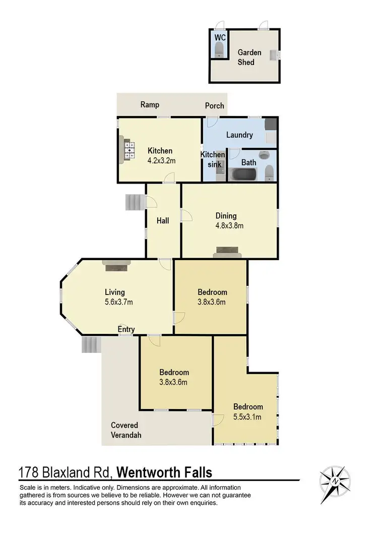 Floorplan of Homely house listing, 178 Blaxland Road, Wentworth Falls NSW 2782