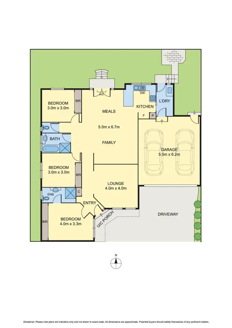 Floorplan of Homely unit listing, 2/7 Kyneton Ave, Reservoir VIC 3073