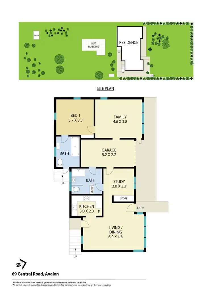 Floorplan of Homely house listing, 69 Central Road, Avalon Beach NSW 2107