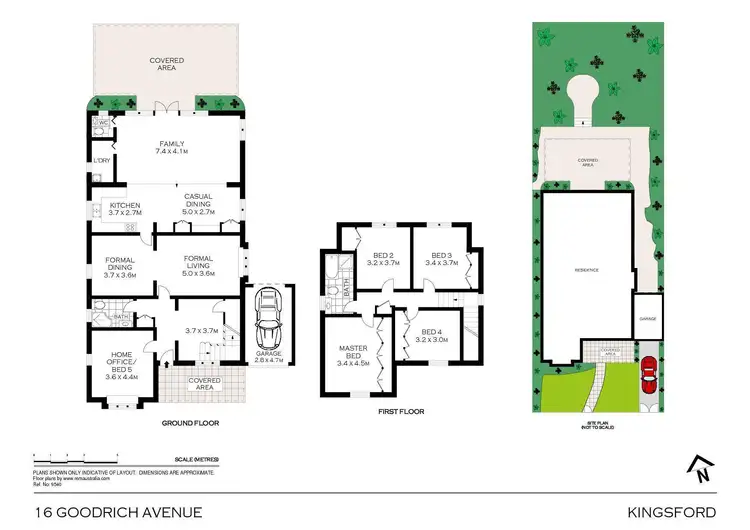 Floorplan of Homely house listing, 16 Goodrich Avenue, Kingsford NSW 2032