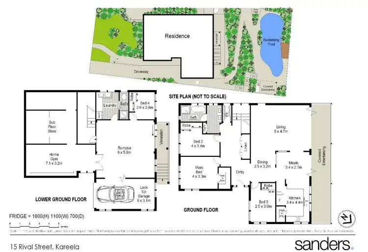 Floorplan of Homely house listing, 15 Rival Street, Kareela NSW 2232
