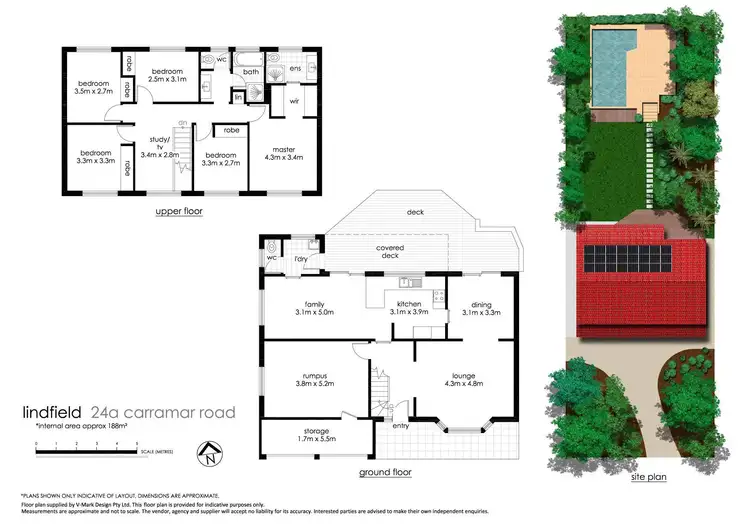 Floorplan of Homely house listing, 24a Carramar Road, Lindfield NSW 2070