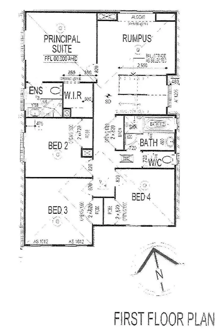 Floorplan of Homely land listing, Lot 1010 Govetts Street, The Ponds NSW 2769