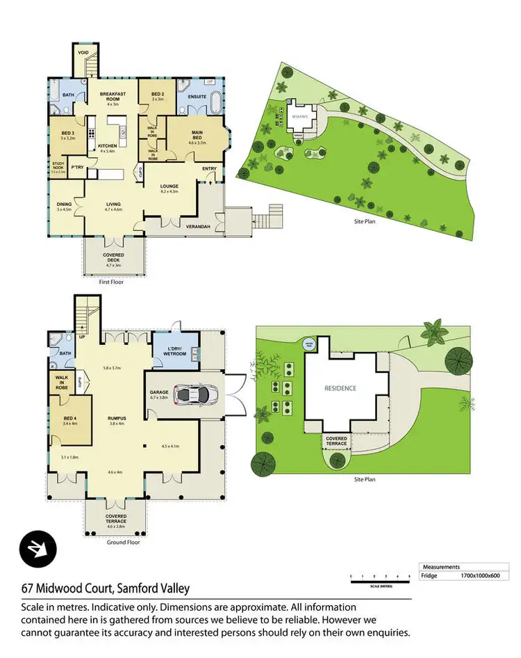Floorplan of Homely house listing, 67 Midwood Court, Samford Valley QLD 4520
