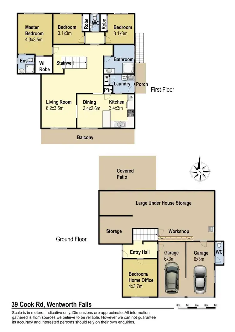 Floorplan of Homely house listing, 39 Cook Road, Wentworth Falls NSW 2782