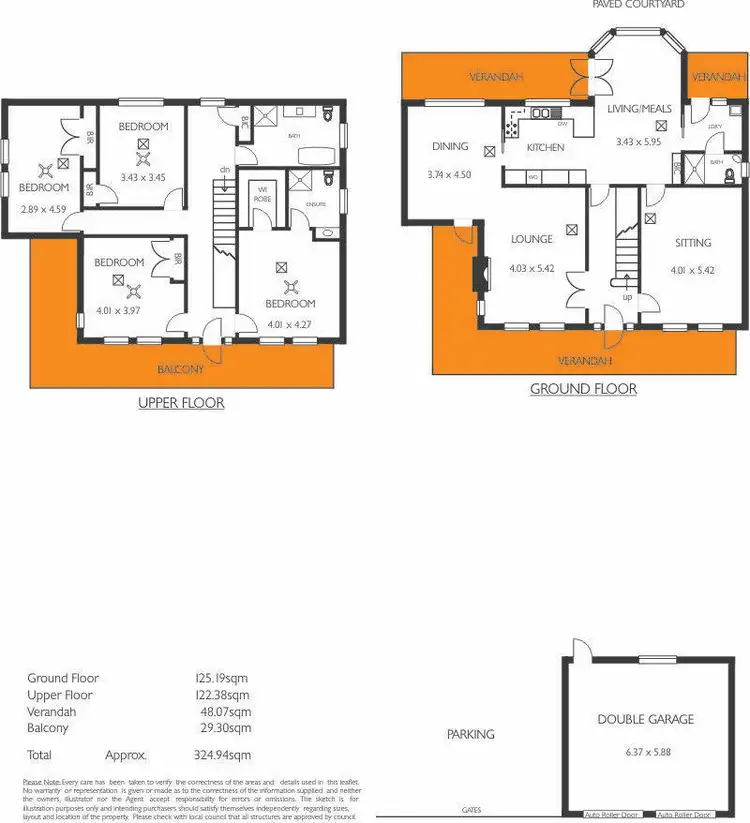 Floorplan of Homely villa listing, 3 St Michaels Road, Mitcham SA 5062