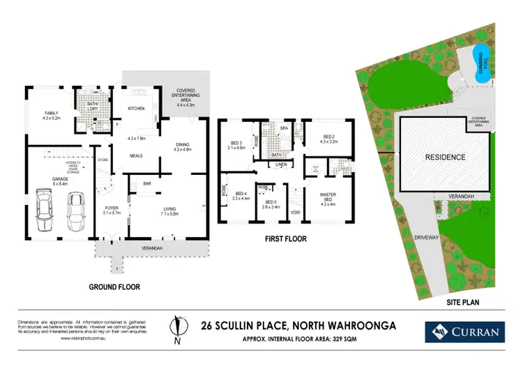 Floorplan of Homely house listing, 26 Scullin Place, Wahroonga NSW 2076