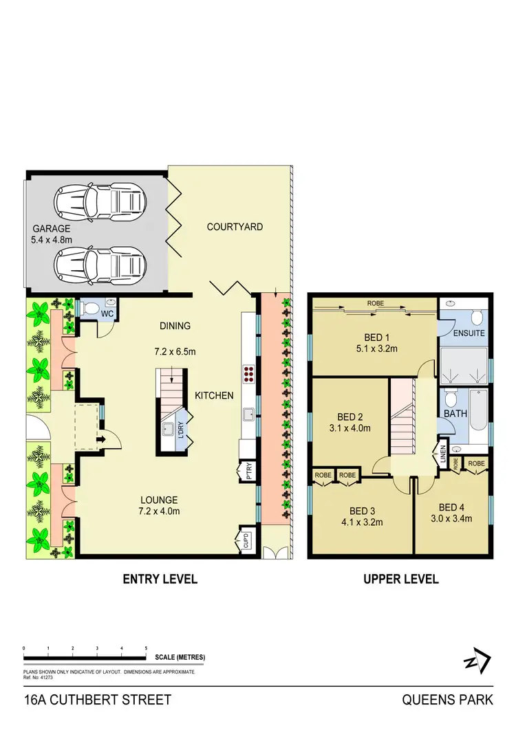 Floorplan of Homely house listing, 16a Cuthbert Street, Queens Park NSW 2022